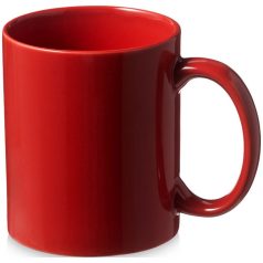   Cana clasica, 330 ml, 9,7xø8,2 cm, Everestus, 20SEP1015, Ceramica, Rosu