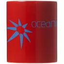 Cana clasica, 330 ml, 9,7xø8,2 cm, Everestus, 20SEP1015, Ceramica, Rosu