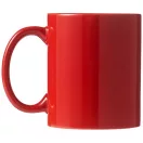 Cana clasica, 330 ml, 9,7xø8,2 cm, Everestus, 20SEP1015, Ceramica, Rosu