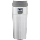 Cana de calatorie 500 ml, perete dublu, Everestus, ZU, otel inoxidabil, argintiu