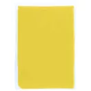 Ziva disposable rain poncho with pouch, PE plastic, Yellow