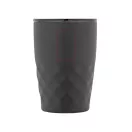 Cana termoizolanta cu perete dublu, 350 ml, Everestus, GO, otel inoxidabil, negru