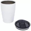 Cana termoizolanta cu perete dublu, 350 ml, Everestus, GO, otel inoxidabil, alb