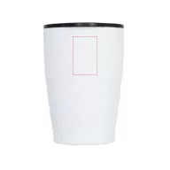   Cana termoizolanta cu perete dublu, 350 ml, Everestus, GO, otel inoxidabil, alb