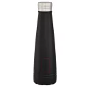 Sticla termoizolanta, perete dublu, 500 ml, Everestus, DE, otel inoxidabil, negru