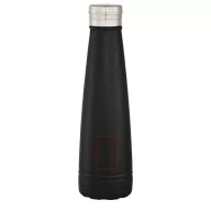   Sticla termoizolanta, perete dublu, 500 ml, Everestus, DE, otel inoxidabil, negru
