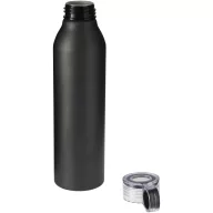   Sticla de apa, Everestus, 2610E18321, 650 ml, 25xØ6.6 cm, Aluminiu, Negru