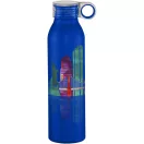 Sticla de apa, Everestus, 2610E18322, 650 ml, 25xØ6.6 cm, Aluminiu, Albastru Royal