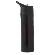 Sticla sport 750 ml, Everestus, TE, otel inoxidabil, negru