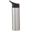 Sticla sport 750 ml, Everestus, TE, otel inoxidabil, argintiu