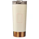 Cana termoizolanta 500 ml, fara scurgeri, perete dublu, Everestus, PA, otel inoxidabil, crom
