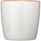 Cana ceramica 340 ml, Everestus, 20IAN1106, Alb, Portocaliu