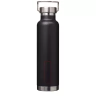   Sticla termoizolanta sport, perete dublu, 650 ml, fara condens, Everestus, TR, otel inoxidabil, negru