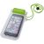 Mambo waterproof smartphone storage pouch, PVC, Green,Transparent