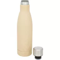   Sticla termoizolanta cu aspect de lemn, perete dublu, 500 ml, Everestus, VA, otel inoxidabil, maro