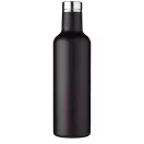 Sticla termoizolanta 750 ml, Everestus, PO, otel inoxidabil, negru