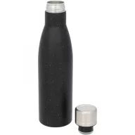   Sticla termoizolanta cu perete dublu, 500 ml, Everestus, VA, otel inoxidabil, negru
