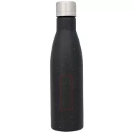   Sticla termoizolanta cu perete dublu, 500 ml, Everestus, VA, otel inoxidabil, negru