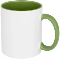   Cana pentru sublimare, Everestus, 2610E19417, 330 ml, 9.5xØ8 cm, Ceramica, Verde