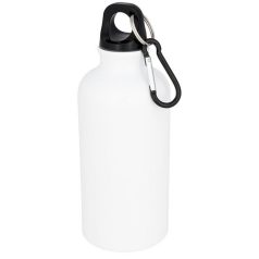   Sticla de apa 400 ml, capac cu carabina, Everestus, 20IAN1447, Alb, Aluminiu