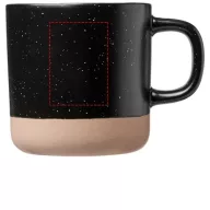 Cana ceramica 360 ml, Everestus, 9IA19110, Ceramica, Negru