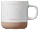 Cana ceramica 360 ml, Everestus, 9IA19112, Ceramica, Alb
