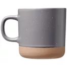 Cana ceramica 360 ml, Everestus, 9IA19111, Ceramica, Gri