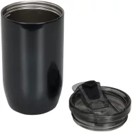  Cana termoizolanta, perete dublu, 380 ml, pentru voiaj, Everestus, LM, otel inoxidabil, negru