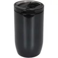   Cana termoizolanta, perete dublu, 380 ml, pentru voiaj, Everestus, LM, otel inoxidabil, negru