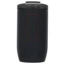 Cana termoizolanta, perete dublu, 380 ml, pentru voiaj, Everestus, LM, otel inoxidabil, negru