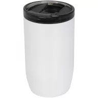   Cana termoizolanta, perete dublu, 380 ml, pentru voiaj, Everestus, LM, otel inoxidabil, alb