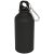 Oregon matte 400 ml sport bottle with carabiner, BPA free aluminium, solid black