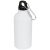 Oregon matte 400 ml sport bottle with carabiner, BPA free aluminium, White