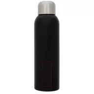   Sticla apa 820 ml, capac din otel inoxidabil, Everestus, GE04, negru