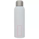 Sticla apa 820 ml, capac din otel inoxidabil, Everestus, GE05, alb