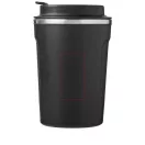 Cana termos cu perete dublu, 360 ml, Everestus, 9IA19374, Otel inoxidabil, Negru