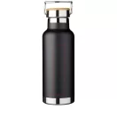 Sticla termos sport 480 ml, perete dublu, Everestus, 9IA19378, Otel inoxidabil, Negru