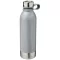 Sticla de apa 740 ml, cu agatatoare din silicon, Everestus, 9IA19195, Otel inoxidabil, Gri