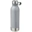 Sticla de apa 740 ml, cu agatatoare din silicon, Everestus, 9IA19195, Otel inoxidabil, Gri