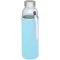 Sticla de apa 500 ml, Everestus, 2601E12842, 22.1xØ6.3 cm, Sticla, Neopren, Otel, Albastru deschis
