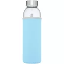 Sticla de apa 500 ml, Everestus, 2601E12842, 22.1xØ6.3 cm, Sticla, Neopren, Otel, Albastru deschis