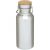 Sticla de apa, sport, 21MAR1871, 550 ml, 18.8xØ 7.4 cm, Everestus, Otel, Bambus, Gri