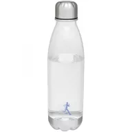   Sticla de apa, sport, 21MAR1721, 685 ml, 25.3xØ 7.1 cm, Everestus, Plastic, Otel, Alb