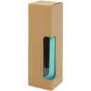 Sticla de apa sport, Everestus, 21OCT0924, 600 ml, 22 x Ø 7 cm, Sticla, Silicon, Verde