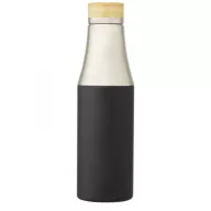   Termos, Everestus, 42FEB232421, 540 ml, Ø7.2x24.7 cm, Otel, Bambus, Negru