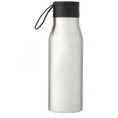 Termos, Everestus, 21OCT1406, 500 ml, 22.9 x Ø 7.4 cm, Otel, Piele ecologica, Argintiu