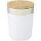 Cana termos, Everestus, 21OCT1403, 300 ml, 8.6 x 11.4 x 8.6 cm, Otel, Bambus, Alb