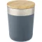 Cana termos, Everestus, 21OCT1404, 300 ml, 8.6 x 11.4 x 8.6 cm, Otel, Bambus, Albastru