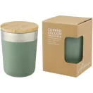 Cana termos, Everestus, 21OCT1405, 300 ml, 8.6 x 11.4 x 8.6 cm, Otel, Bambus, Verde