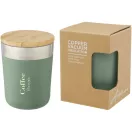 Cana termos, Everestus, 21OCT1405, 300 ml, 8.6 x 11.4 x 8.6 cm, Otel, Bambus, Verde